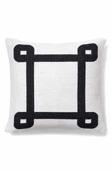 Brooks Brothers Geo Border Decorative Throw Pillow