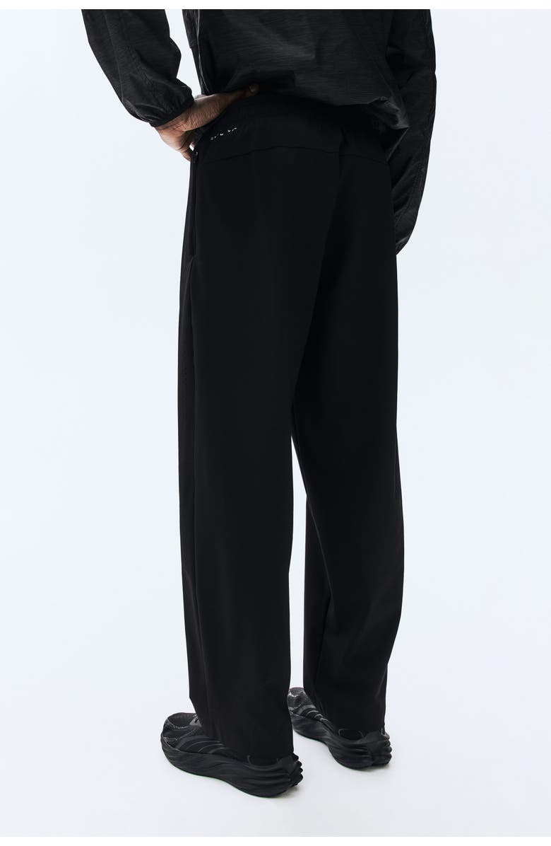 H&M Regular-fit track pants with drymove, Alternate, color, Black