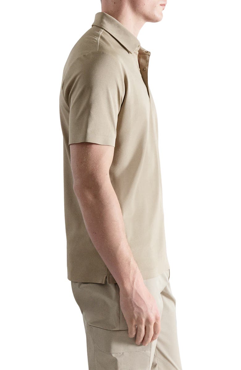 MANGO Slim Fit Coolmax<sup>®</sup> Polo, Alternate, color, Beige