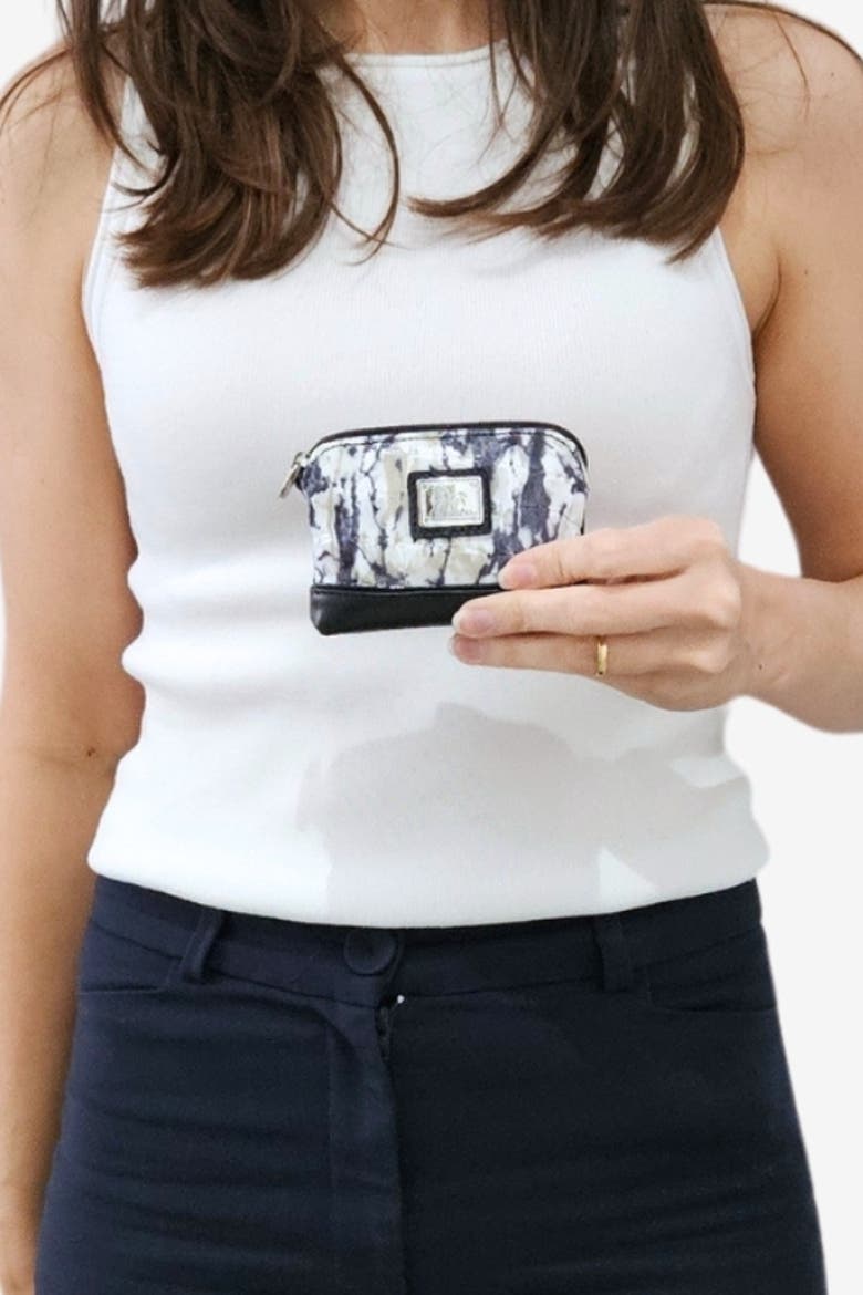 Acqua Marine Coin Purse 250, Alternate, color, Navy / White