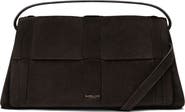 DeMellier N134 The Florence Woven Suede Top Handle Bag