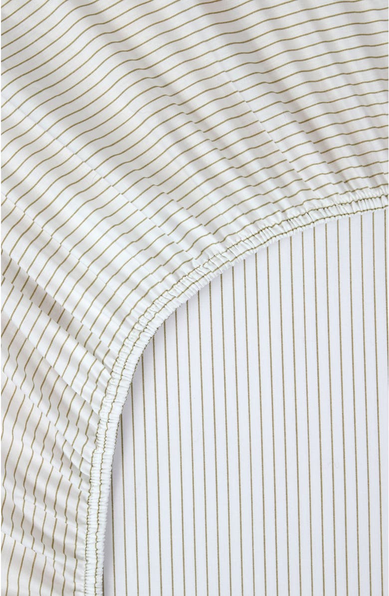 CHRISTY Clover Romantic Floral Striped Reversible Sheet Set Bundles, Alternate, color, Green