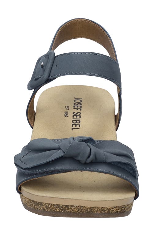 Josef Seibel Grace Sandal In Azur