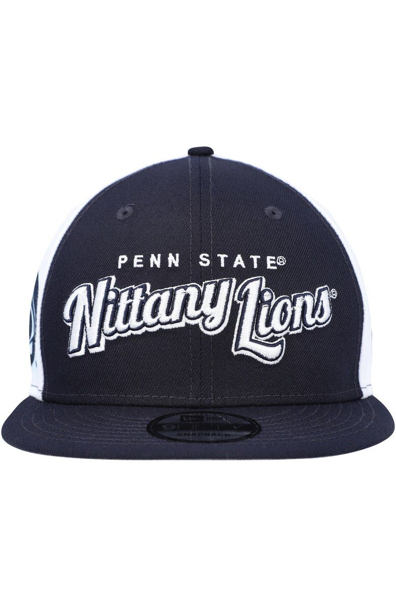 New Era Men's New Era Navy Penn State Nittany Lions Outright 9FIFTY Snapback Hat, Alternate, color, Navy