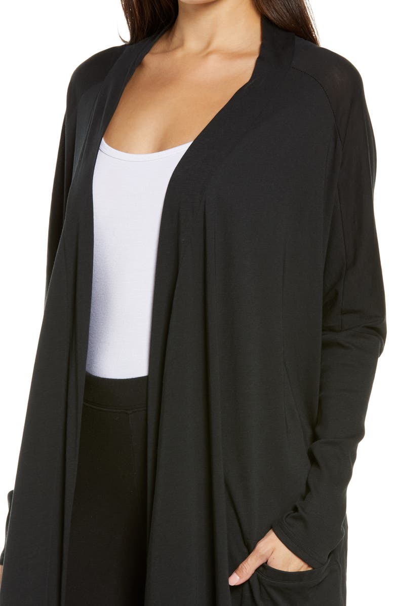 Lunya Organic Pima Cotton Long Cardigan, Alternate, color,