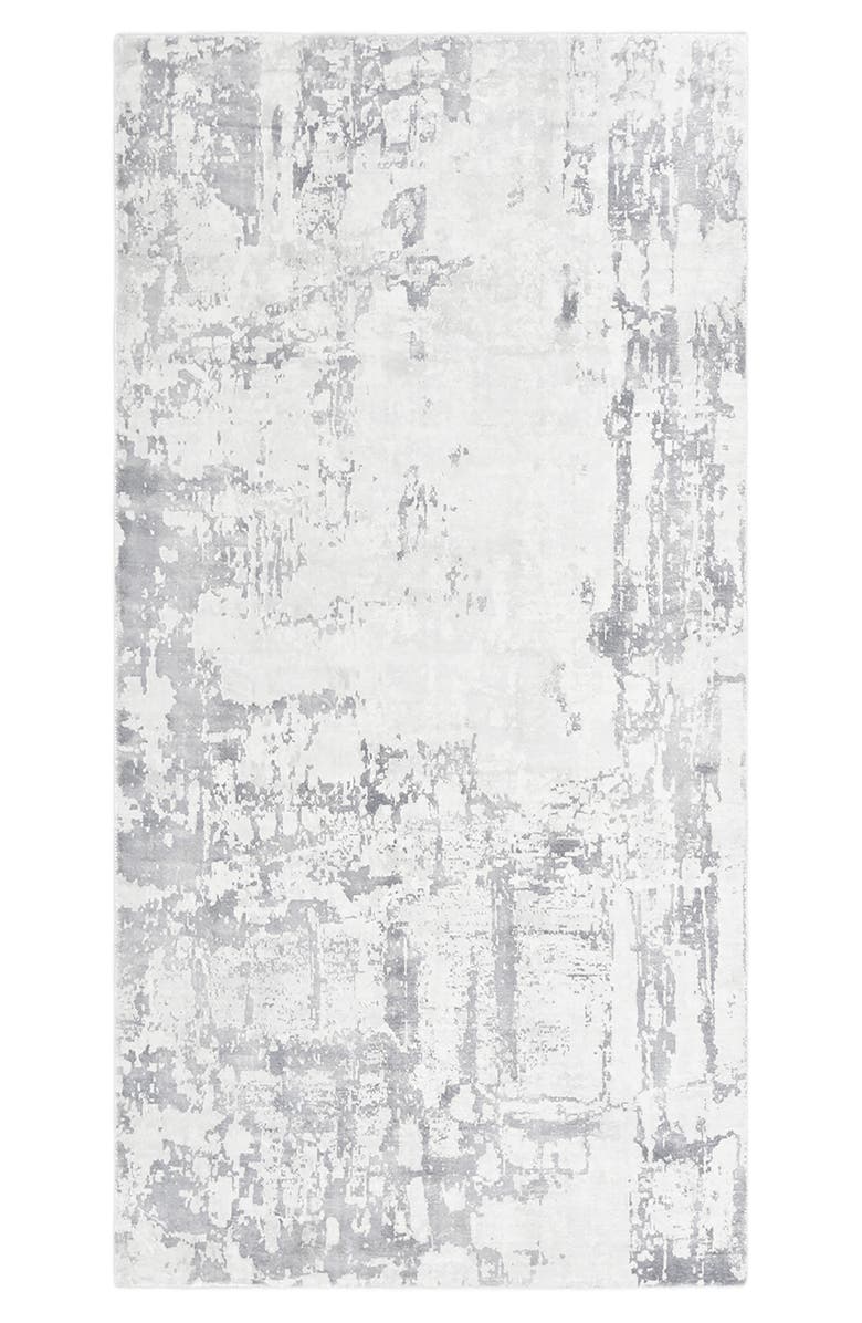 Solo Rugs Blush Handmade Area Rug, Main, color, Grey