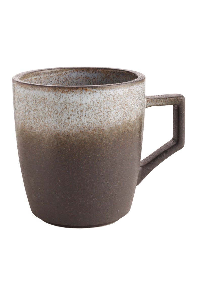 Vince Stoneware 4-Piece Mug Set, Main, color, Gray-Green-Blue