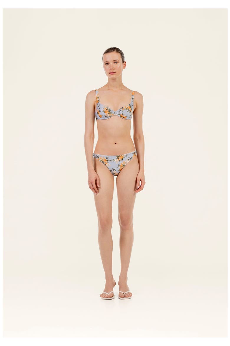 Hacienda Valle Bikini Top, Alternate, color, Multicolor