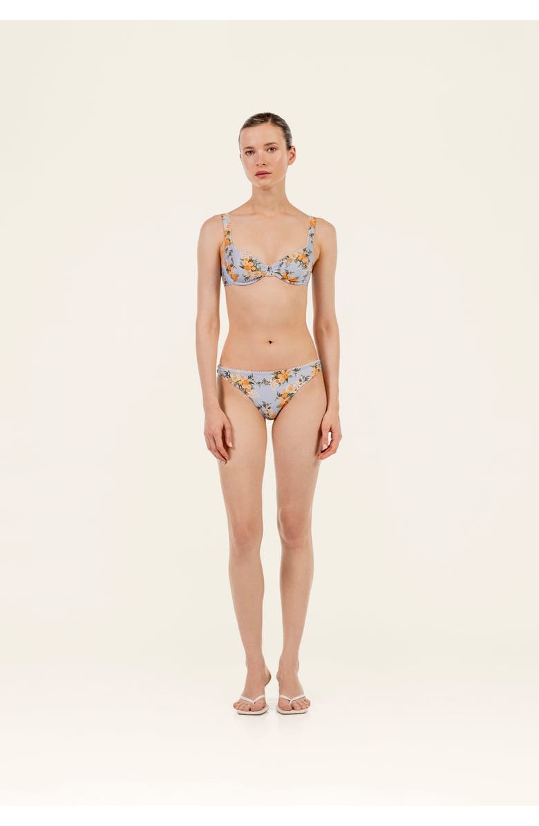 Agua by Agua Bendita Promesa Valle Bikini Bottom, Alternate, color, Multicolor