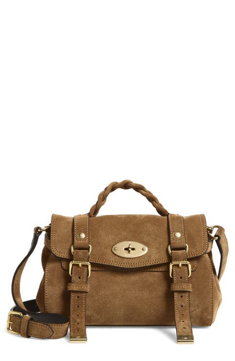 Mini Alexa Suede Satchel