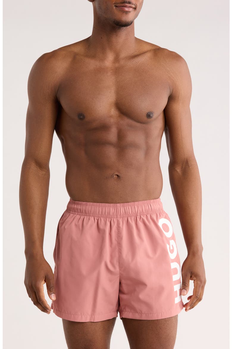 Abas Swim Trunks, Main, color, OPEN PINK