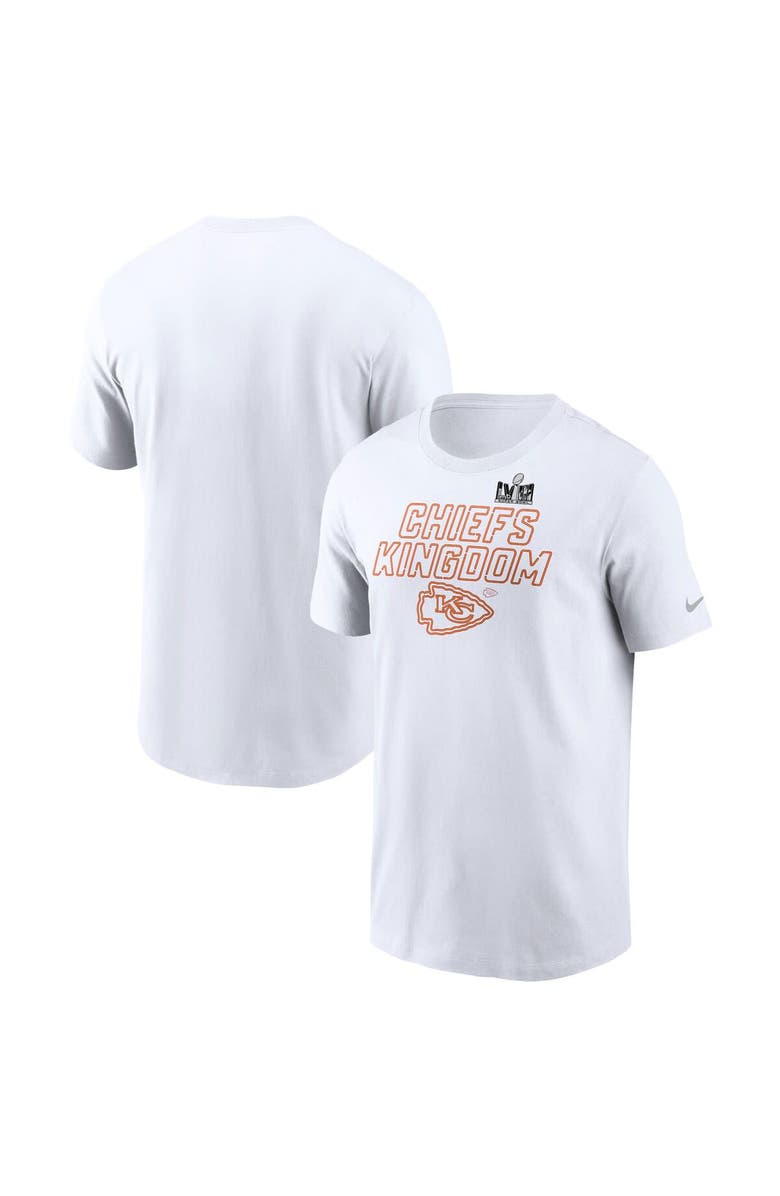 Nike Men's Nike White Kansas City Chiefs Super Bowl LVIII Local T-Shirt, Alternate, color, 