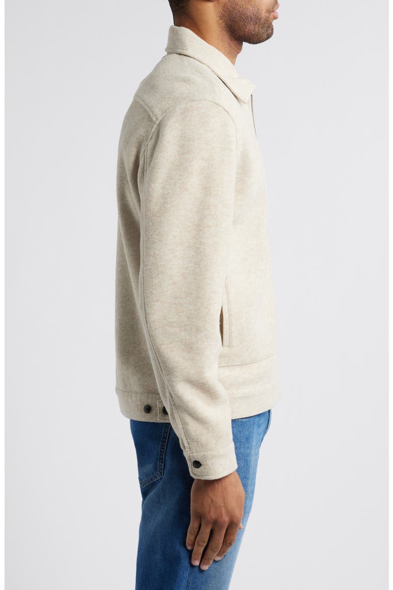 Shael Zip-Up Jacket, Alternate, color, ALMOND