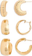 Tasha 3-Piece Hoop Earrings Set