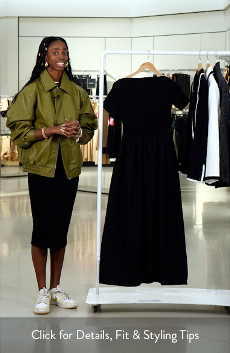 Deboni Off the Shoulder Cotton Maxi Dress, sales video thumbnail