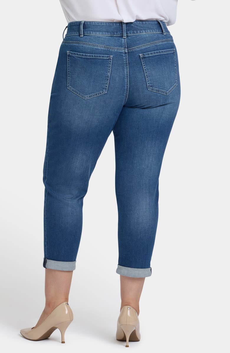 NYDJ Margot Utility Pocket Crop Girlfriend Jeans, Alternate, color, Lake Notre-Dame