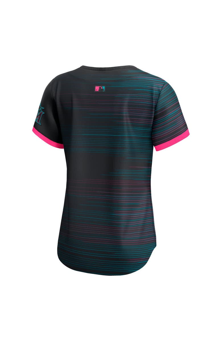 Nike Women's Nike Black Miami Marlins 2025 City Connect Limited Jersey, Alternate, color, 