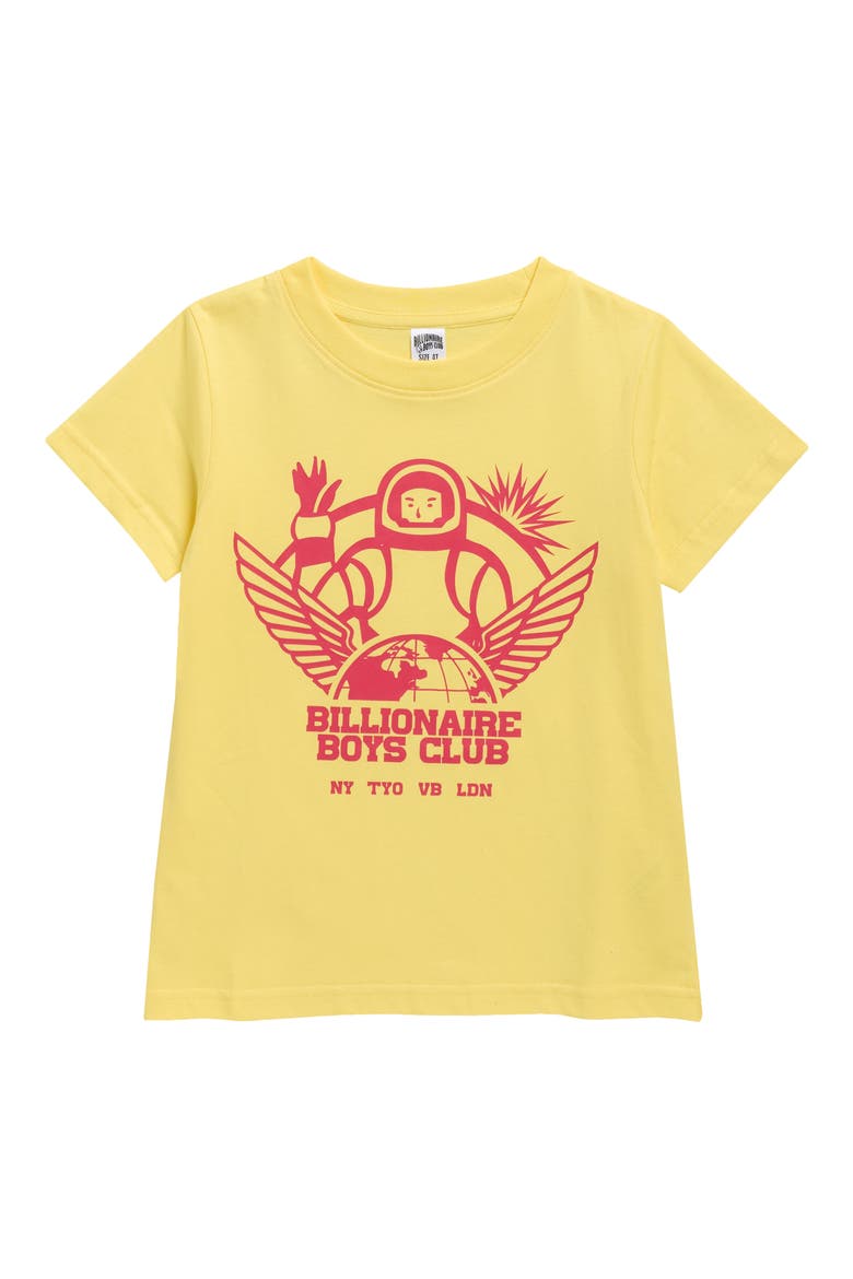 Kids' Captain Graphic T-Shirt, Main, color, LEMON ZEST