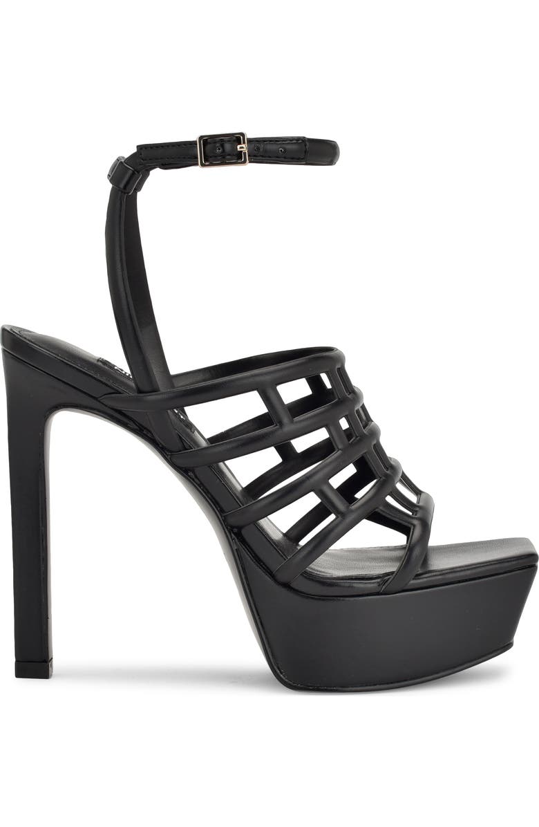 Nine West Kelinda Ankle Strap Platform Sandal, Alternate, color,