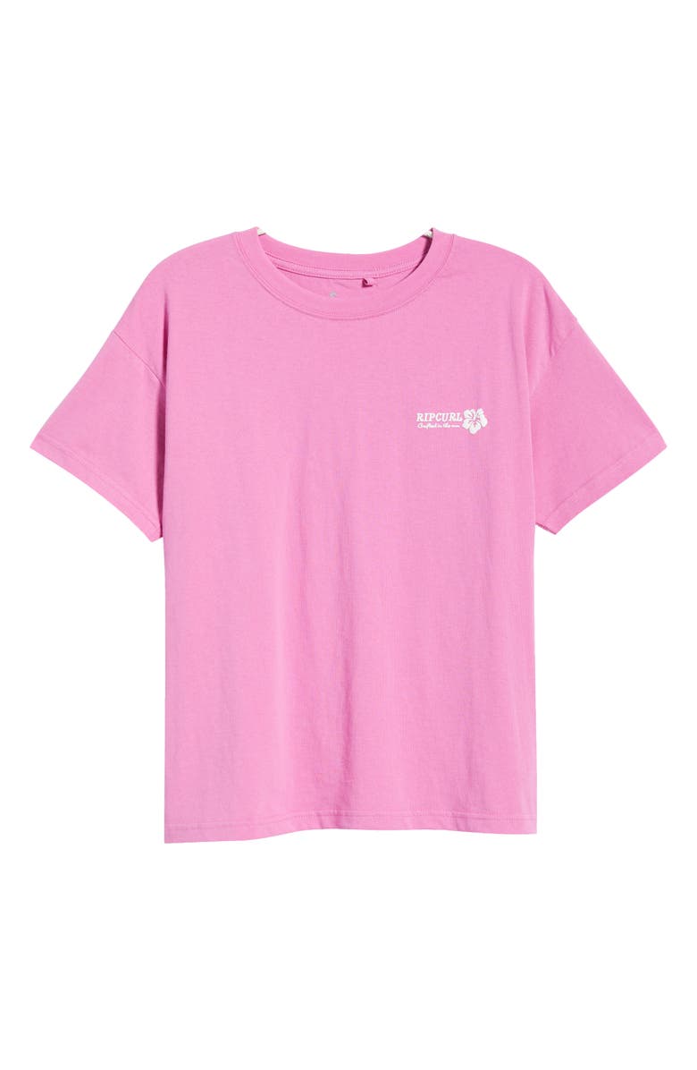 Rip Curl Surf Puff Party Pack Graphic T-Shirt, Alternate, color, Pink