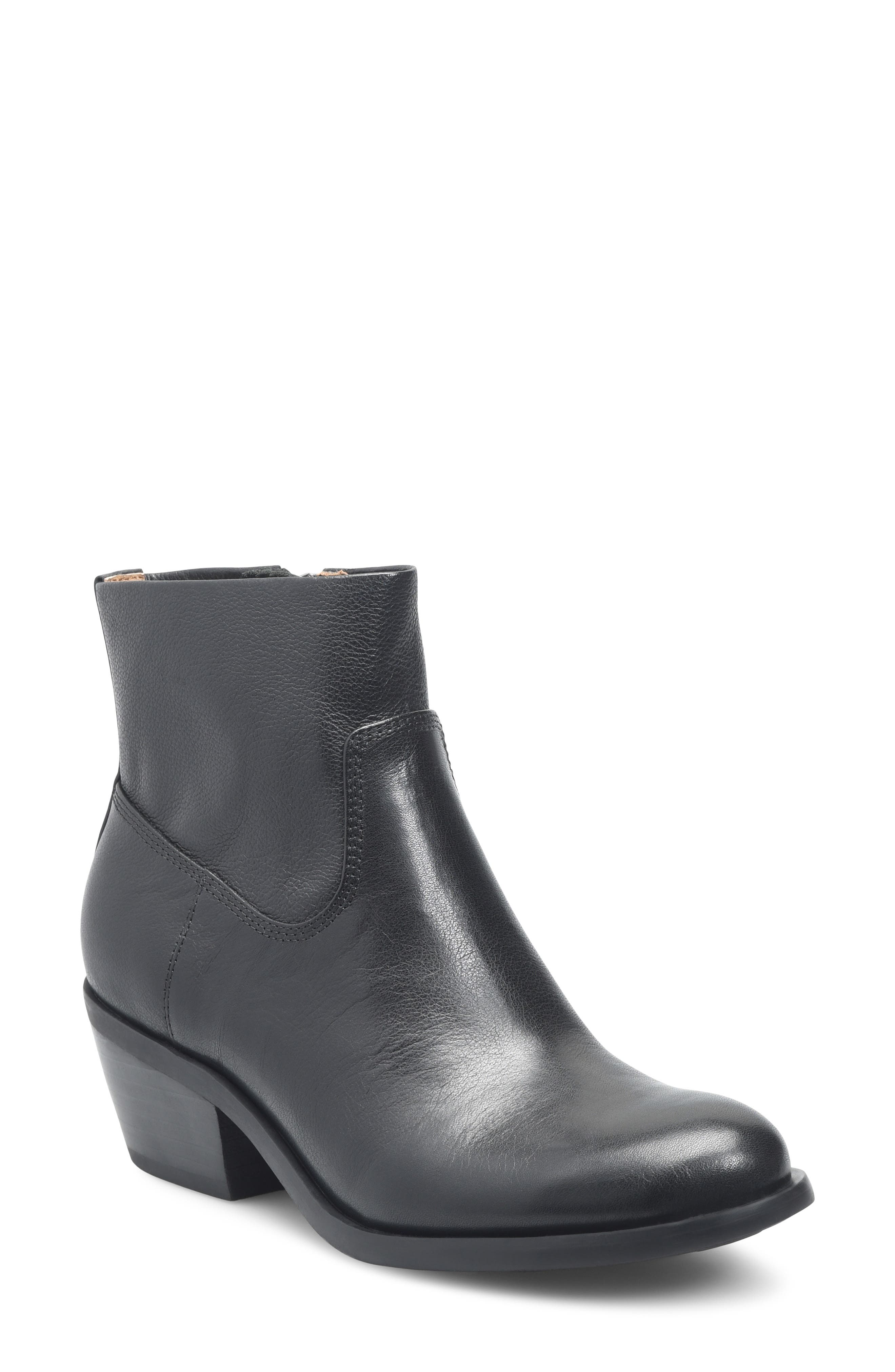 Söfft April Waterproof Bootie, Main, color, Black