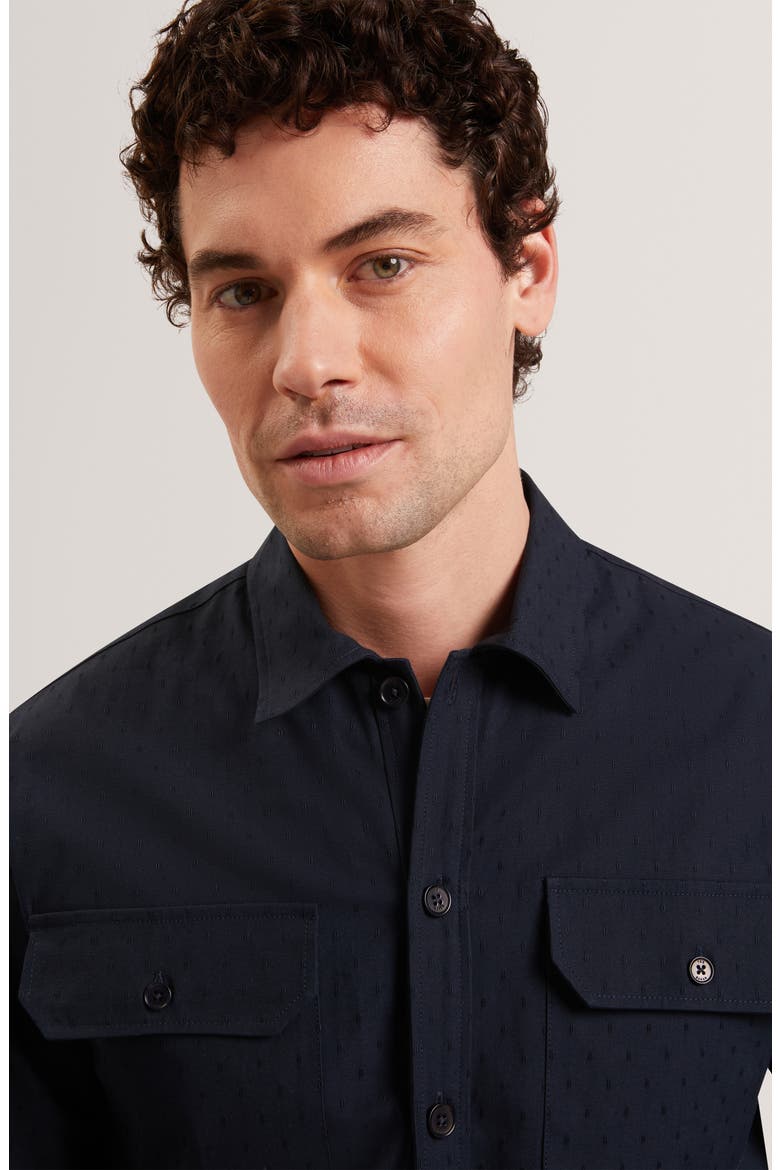 Levon Shirt Jacket, Alternate, color, NAVY