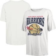 '47 Women's '47 White Golden State Warriors City Edition Down Court Sadie T-Shirt