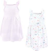 Hudson Baby Sleeveless 2-Pack Dress Set