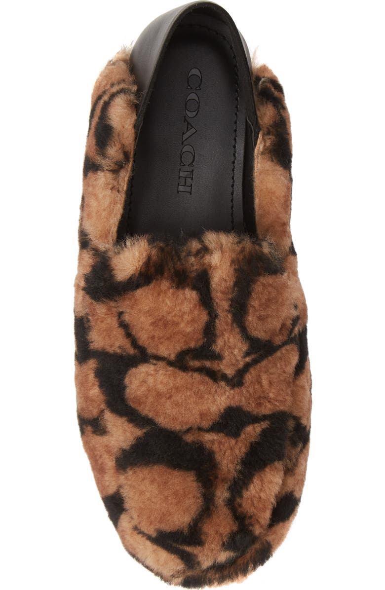 COACH Holly Genuine Shearling Convertible Loafer, Alternate, color,