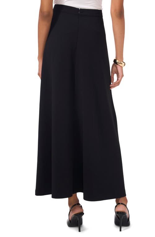 Vince Camuto Knit Maxi Skirt In Rich Black