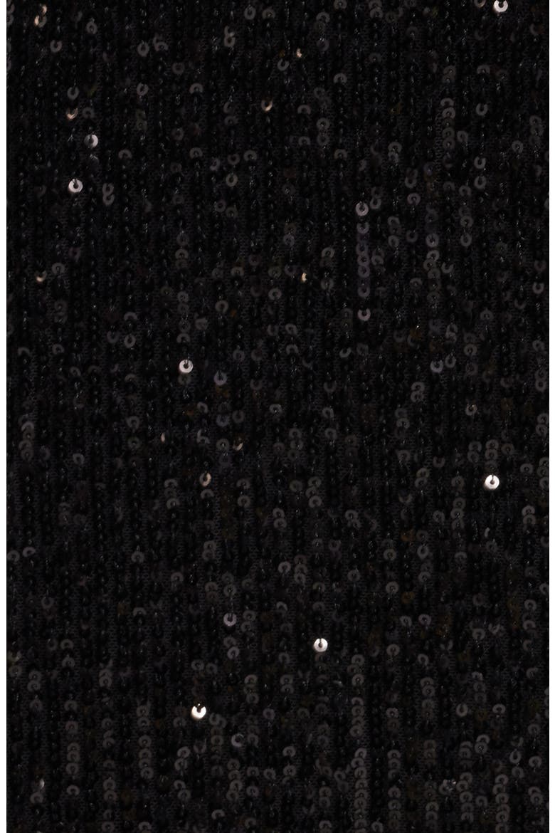 Sequin Maxi Skirt, Alternate, color, ANNE BLACK