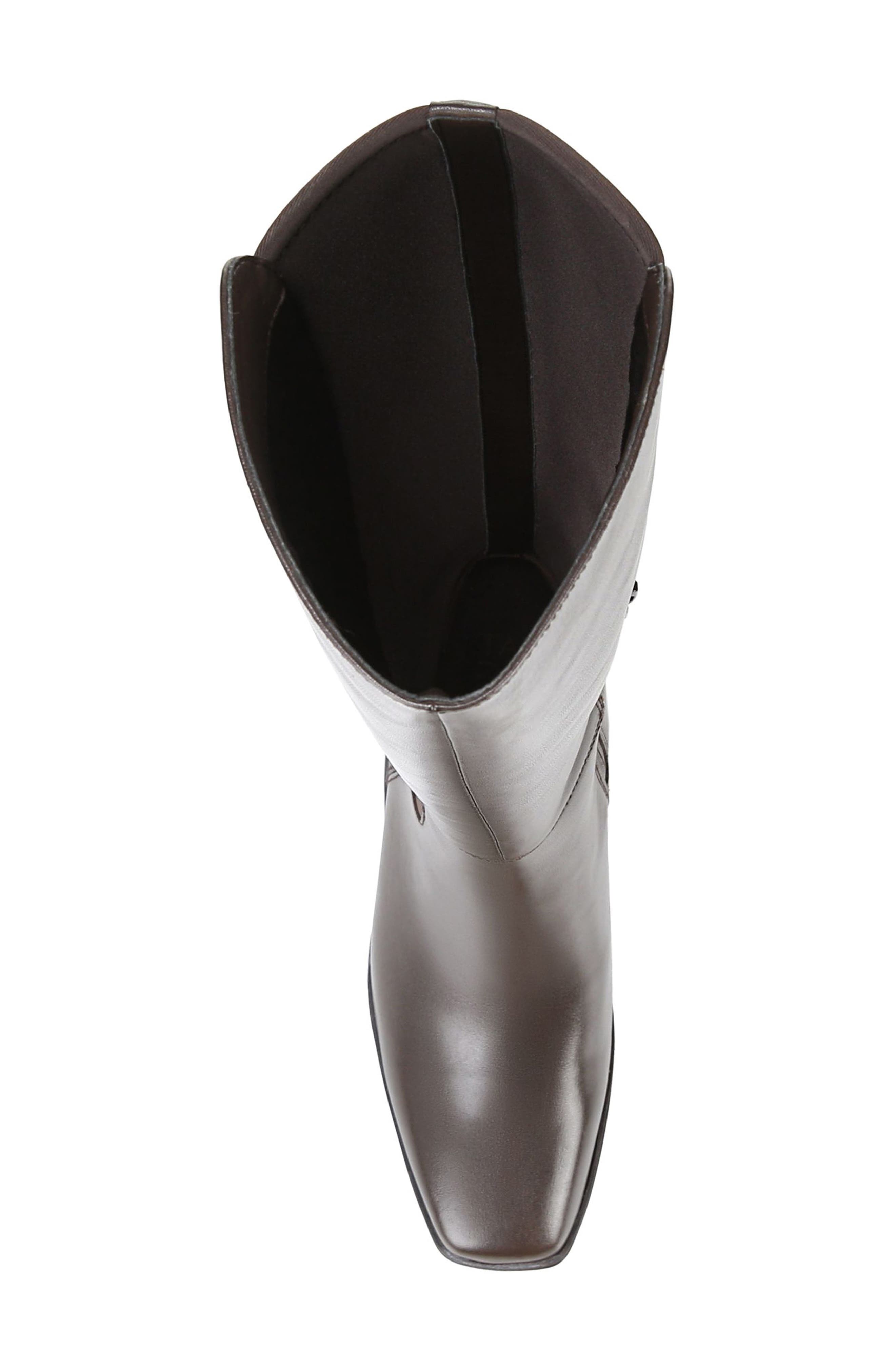 Naturalizer Axel Weatherproof Knee High Boot, Alternate, color, Oxford Brown Wp Leather