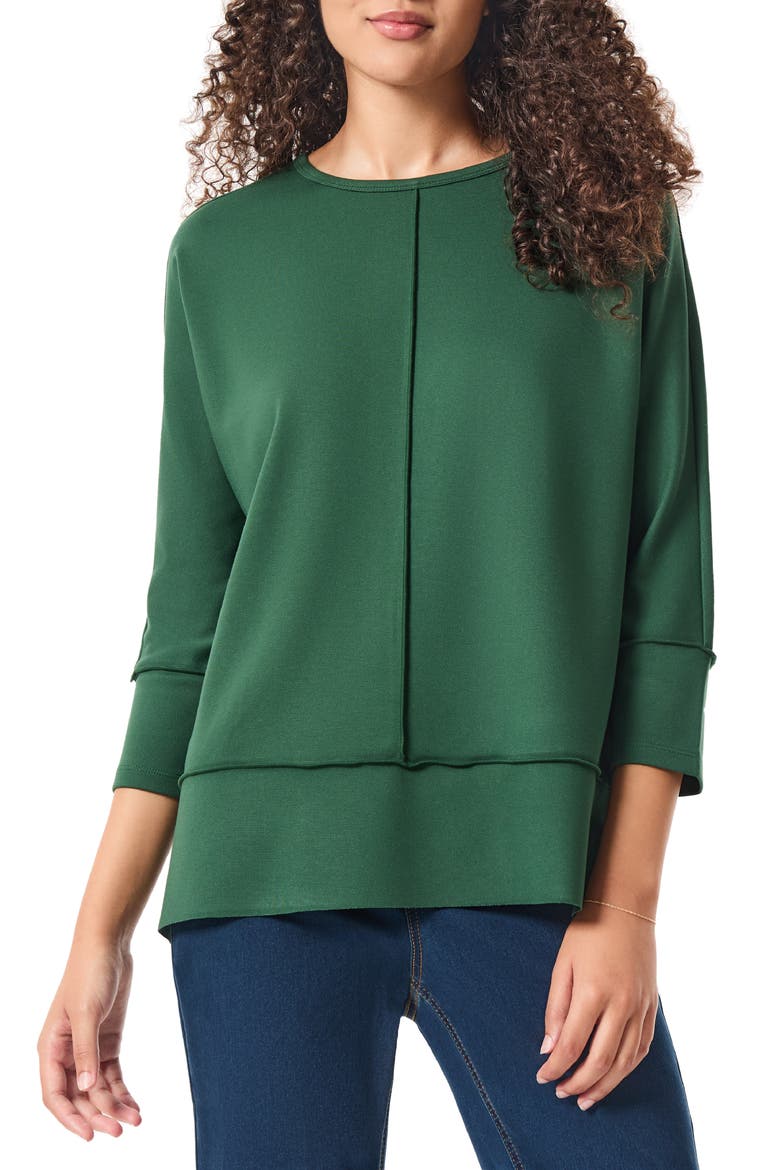Serenity Knit Dolman Sleeve Top, Main, color, FOREST GREEN