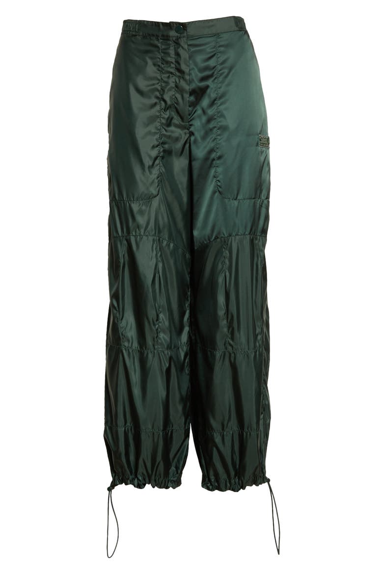 Niki Parachute Joggers, Alternate, color, FOREST GREEN