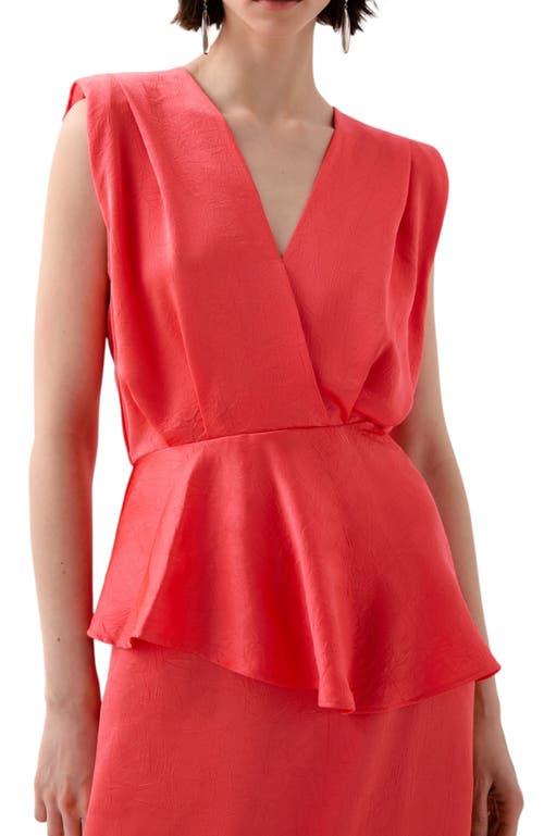 Scalpers Crinkle Top In Animal Print