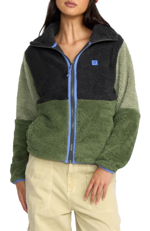 Switchback Zip High Pile Fleece Jacket