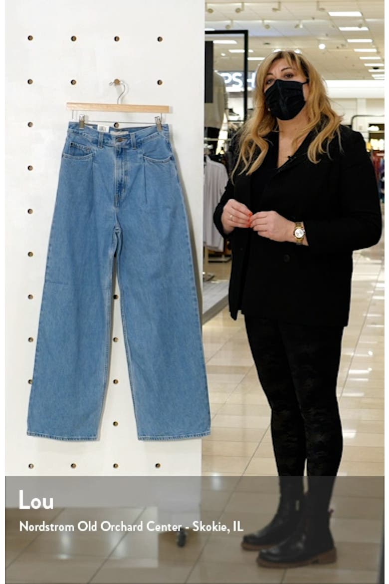 Levi's® Tailored Super High Waist Loose Jeans video