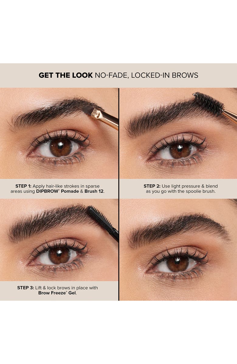 Anastasia Beverly Hills Dipbrow Pomade<sup
®</sup
Waterproof Brow Color, Alternate, color, Ebony