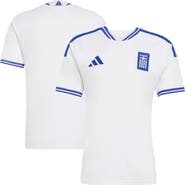 adidas Men's adidas  White Greece National Team FIFA x World Cup 2026 Replica Jersey