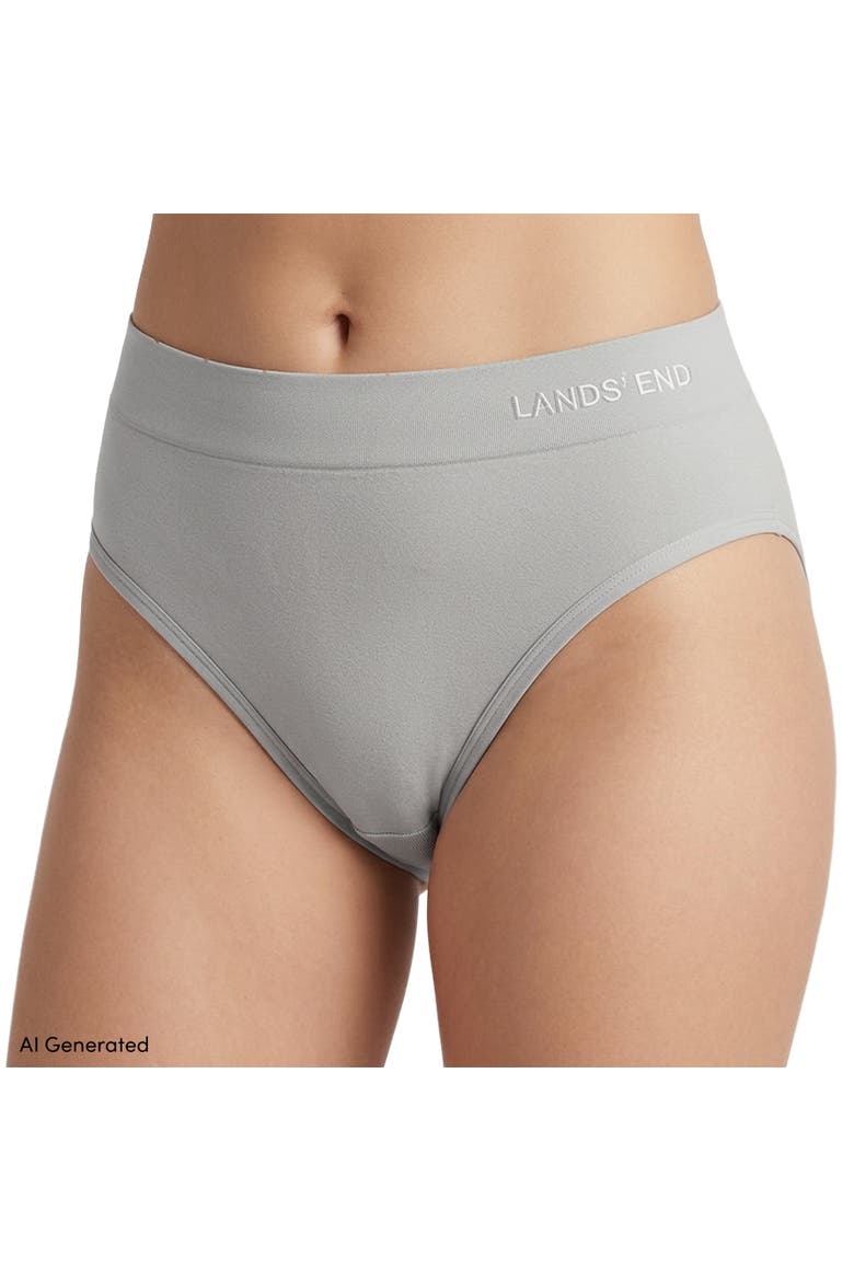 Mid Rise Bikini Brief Soft Fit Seamless 3 Pack Panties, Alternate, color, Clay Bisque Pk