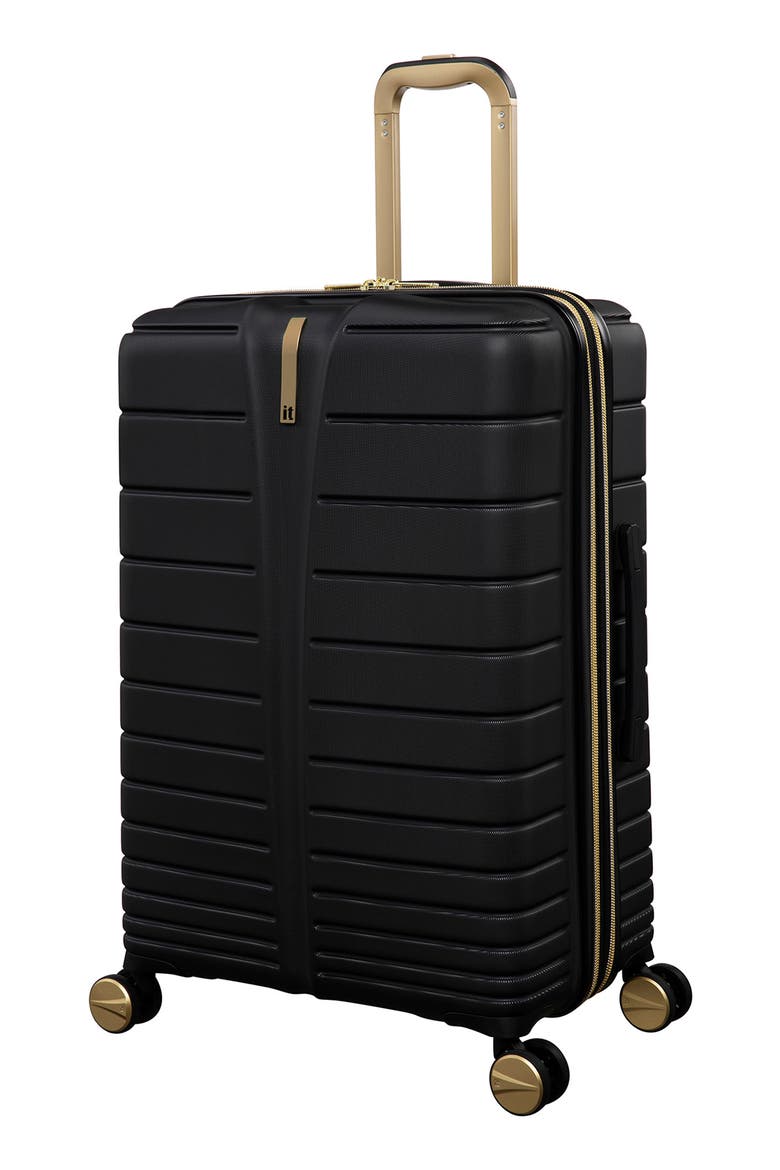 Fascinate 25-Inch Hardside Spinner Suitcase, Main, color, BLACK