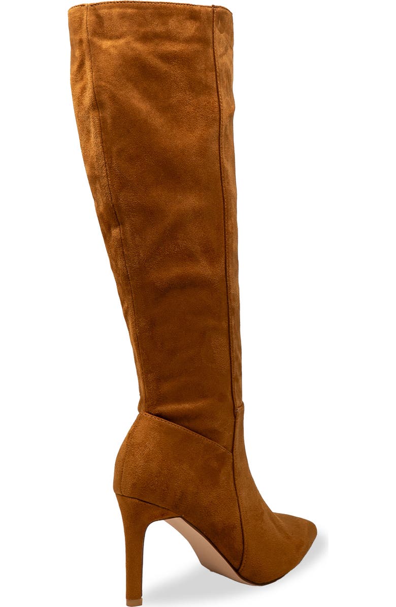 CHASE AND CHLOE Knee High Boot, Alternate, color, Tan Suede