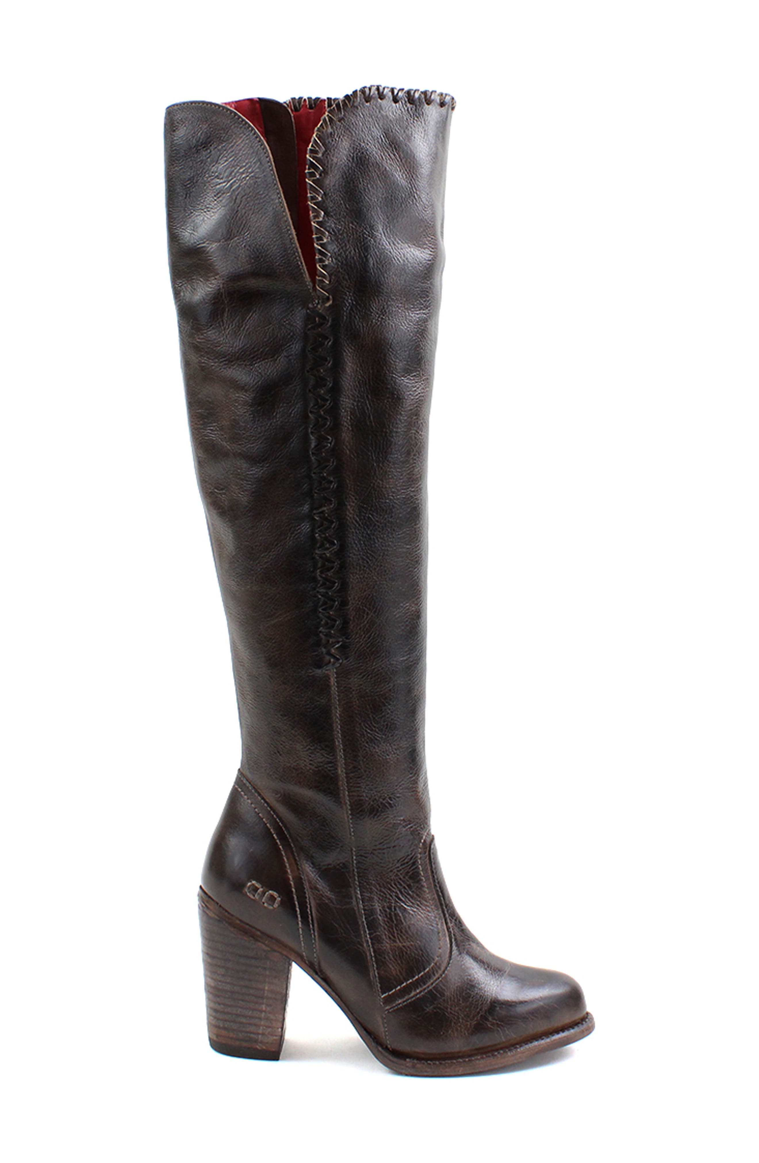 Sumaya Knee High Boot, Alternate, color, TDM RUSTIC