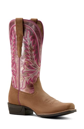 Ariat Rock Creek Western Boot In Brown
