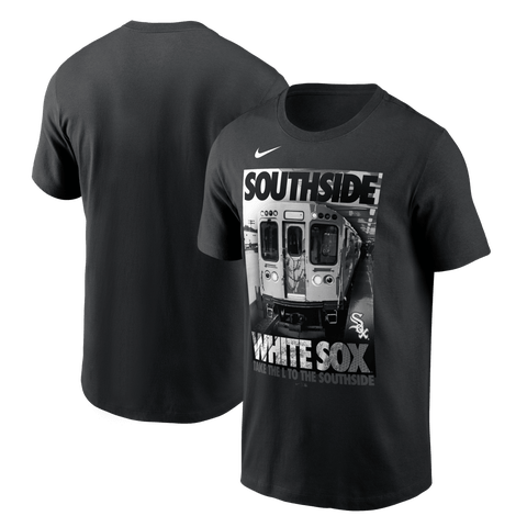 Men's Nike  Black Chicago White Sox Local T-Shirt