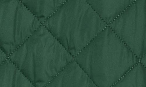 Barbour Lowerdale Diamond Quilted Vest In Green
