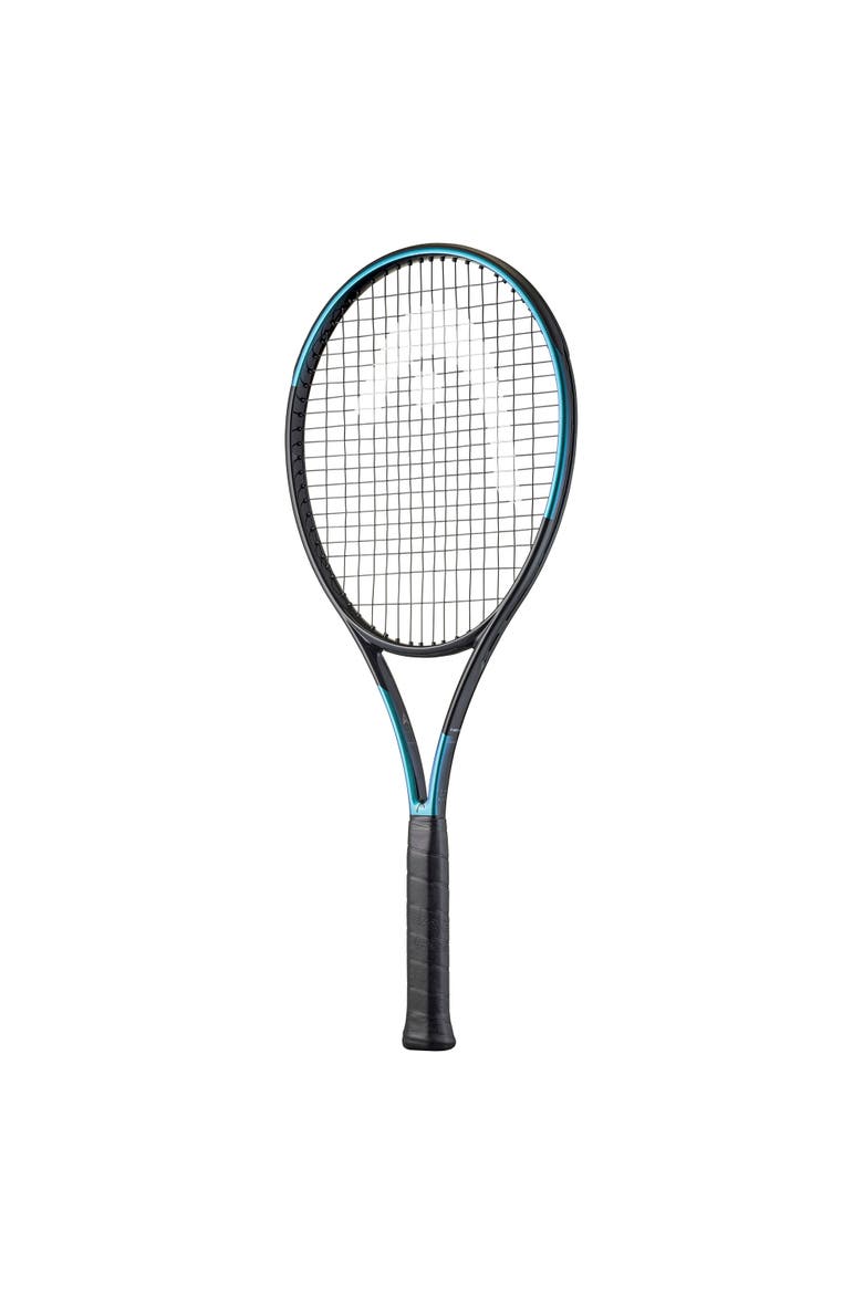 Gravity Team Unstrung Tennis Racquet, Main, color, Black/Blue