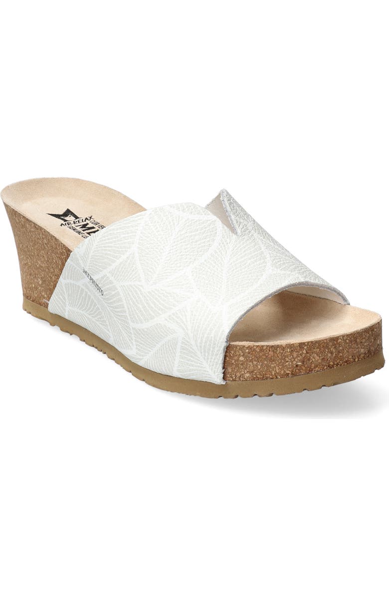 Mephisto Lisane Slide Sandal, Main, color, Fog Pan321