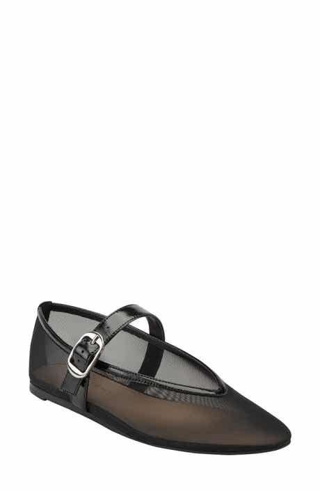 Godina Mesh Mary Jane Flat