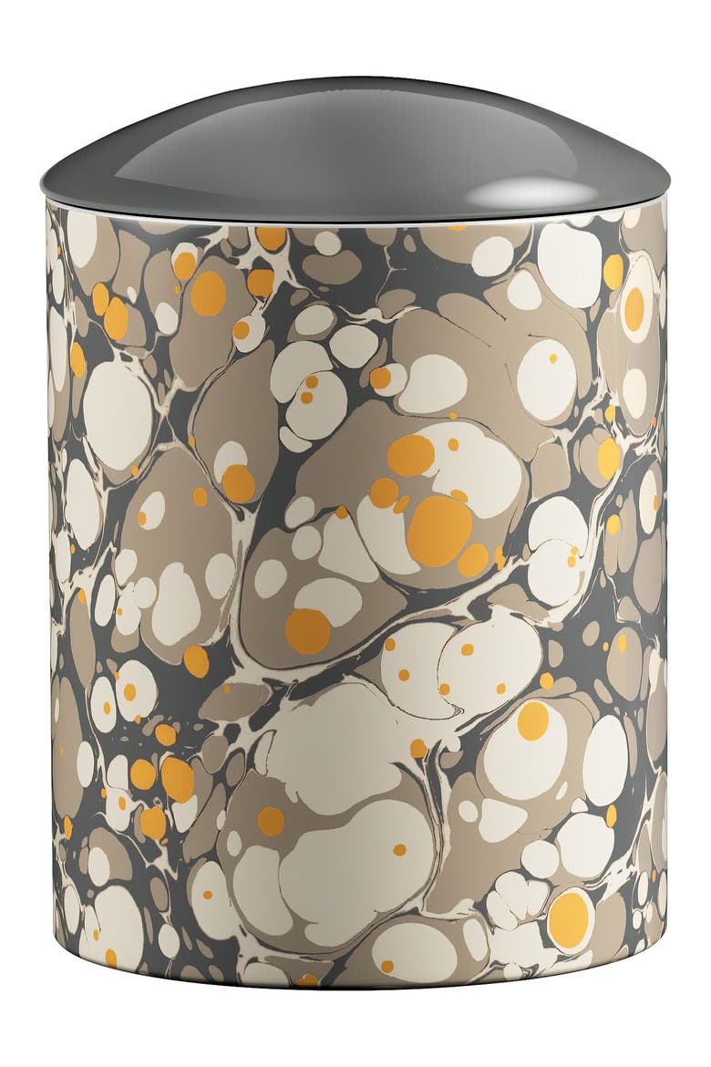Joan Medium Ceramic Jar Candle, Alternate, color, GREY